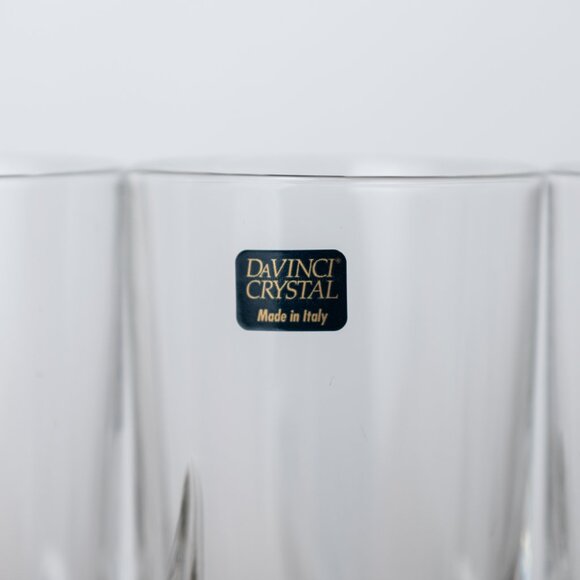 Crystal Glasses Cetona by DaVinci Set of 6 - Picture 2 of 5